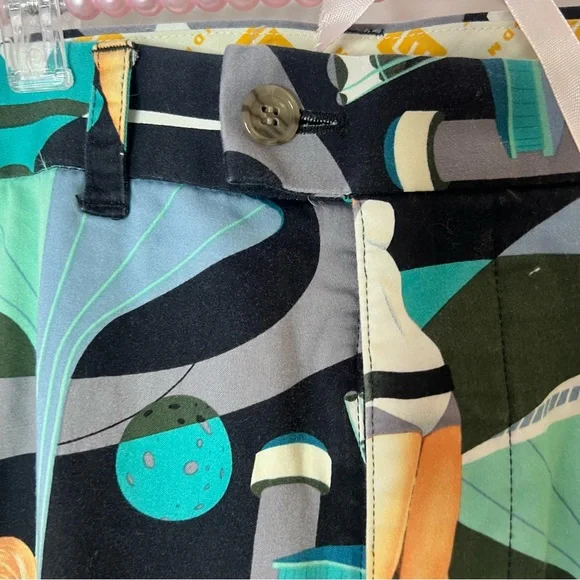 Loudmouth golf pants space girls John Daly rare pants retro girls pin up girl - Picture 4 of 8